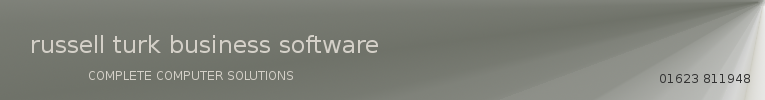 Russell Turk Business Software - Complete Computer Solutions 01623811948